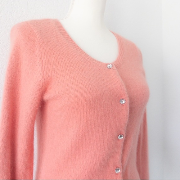 Apt 9 Angora Rabbit Hair Blend Cardigan Sweater Size Small - Picture 6 of 9